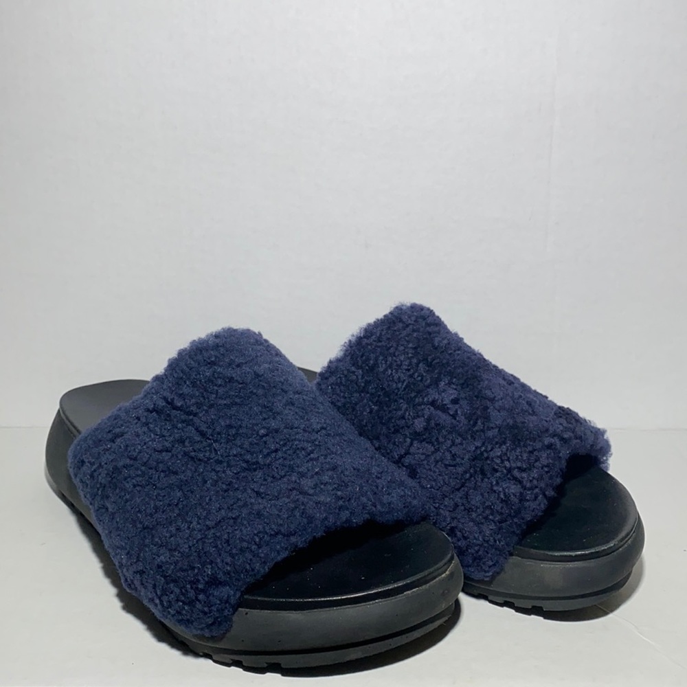 ATELJE 71 Cajsa Shearling Slides Sandals